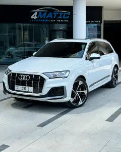 Rent Audi Q7 quattro - Luxury SUV for Family Adven 2022 in Dubai
