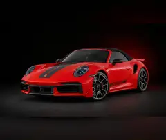 Rent Porsche 911 Turbo S Red 2024 in Dubai