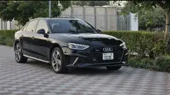 Rent Audi A4 Black in Dubai