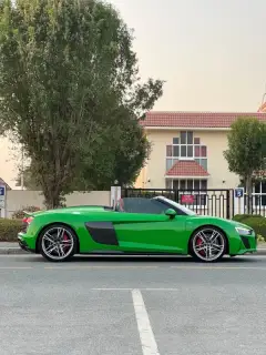 Rent Audi R8 Convertible in Dubai