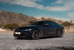Rent BMW M4 Competition Blue in Dubai