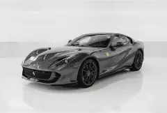Rent Ferrari 812 SuperFast Grey in Dubai