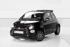 Rent Fiat 500 Convertible Black in Dubai