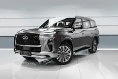 Rent Infiniti QX80 Silver in Dubai