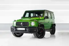 Dubai'da Yeşil Mercedes G63 kiralık