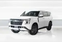 Dubai'de 2026 Model Beyaz Nissan Patrol Kirala