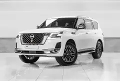 Rent Nissan Patrol White in Dubai
