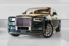 Rent Rolls Royce Phantom Green in Dubai