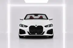 Rent BMW 420i Convertible White in Dubai