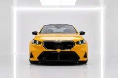 Rent BMW M5 Yellow in Dubai