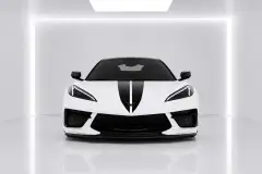 Rent Chevrolet Corvette White in Dubai