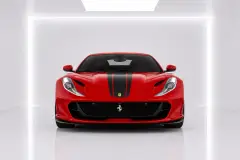 Rent Ferrari 812 Superfast Red in Dubai