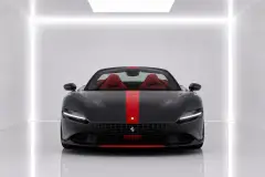 Rent Ferrari Roma Spider Grey in Dubai
