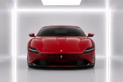 Rent Ferrari Roma Red in Dubai