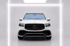 Rent Mercedes-Benz GLS63 White in Dubai