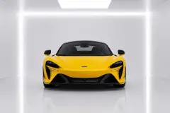 Rent McLaren Artura Yellow in Dubai