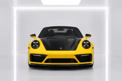 Rent Porsche 911 Targa 4 Yellow in Dubai