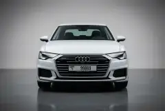 Rent Audi A6 White 2021 in Dubai