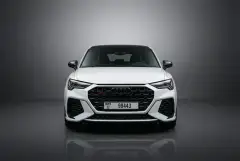 Rent Audi RSQ3 White 2021 in Dubai