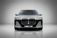 Rent BMW 735i Grey 2023 in Dubai