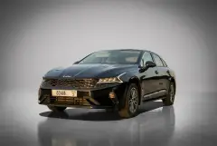 Rent Kia K5 Black 2022 in Dubai