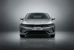 Rent Kia K5 Grey 2022 in Dubai