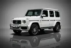 تأجير مرسيدس G63 الأبيض 2023 في دبي