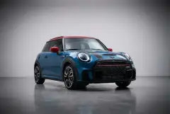 Rent MINI Cooper S Blue 2024 in Dubai