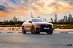 Rent Audi Q8 2021 in Dubai
