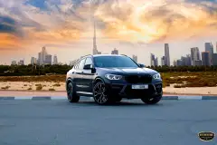Rent BMW X4 M Competition in Dubai