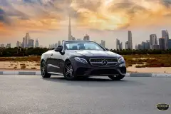 Rent Mercedes Benz E450 Convertible in Dubai