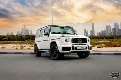 Rent Mercedes G63 2022 in Dubai