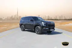 Rent Nissan Patrol 2025 Black in Dubai
