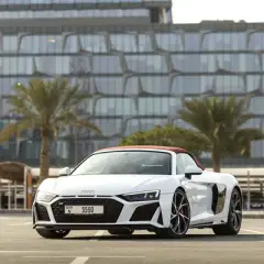 Rent Audi R8 White 2021 in Dubai