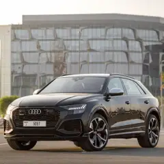 Rent Audi RS Q8 Black in Dubai