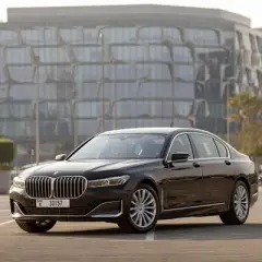 Rent BMW 7 Series Black in Dubai