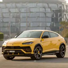 Rent Lamborghini Urus Yellow 2019 in Dubai