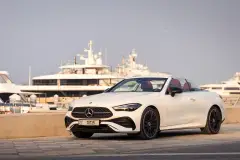 Rent Mercedes CLE 200 White in Dubai