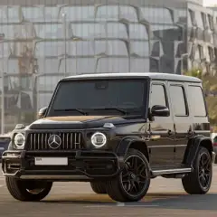 Alquiler de coches Mercedes G63 AMG Negro 2020 en Dubái