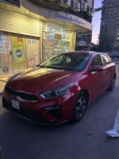 Rent Kia Forte Red 2021 in Damascus