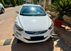 Rent Hyundai Elantra White 2014 in Damascus