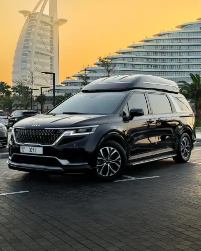 Rent Kia Carnival VIP: Luxury Meets Versatility 2023 in Dubai