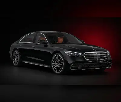 Dubai'de 2024 model Siyah Mercedes-Benz S 500 kiralık