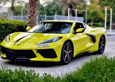Chevrolet Corvette Kiralayın Dubai'de