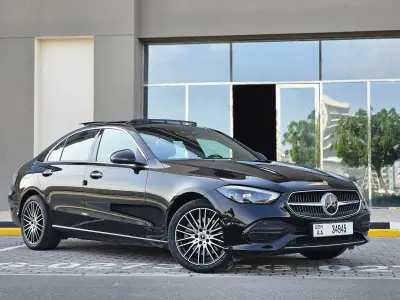 2022 Model Mercedes C200 Kiralayın Dubai'de
