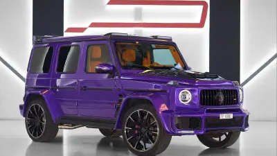 Dubai'de Mercedes G63 Brabus Kiralayın