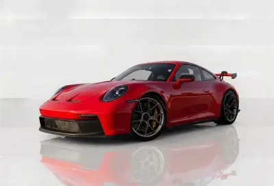 Dubai'de Kiralık Porsche GT3 Turuncu