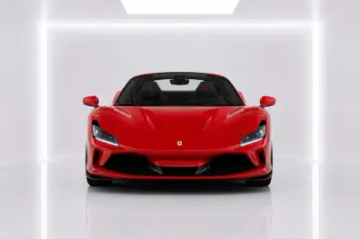 Rent Ferrari F8 Spider Red in Dubai