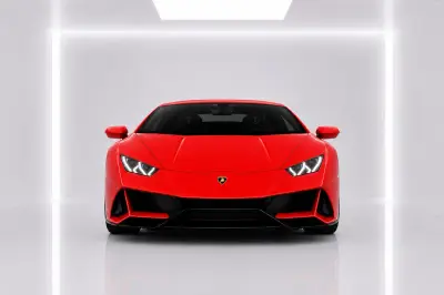 Lamborghini Huracan Evo Kırmızı Araç Kiralama Dubai'de