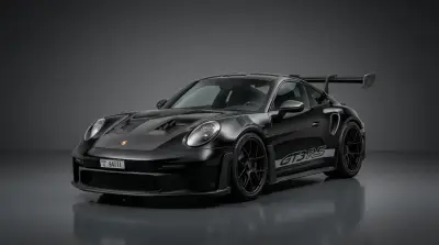 Dubai'da 2025 model siyah Porsche 911 GT3 RS kiralayın